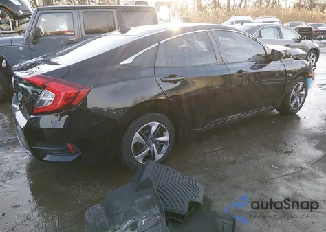 2019 Honda Civic Lx из США, поврежденный, VIN 2HGFC2F6XKH555403
